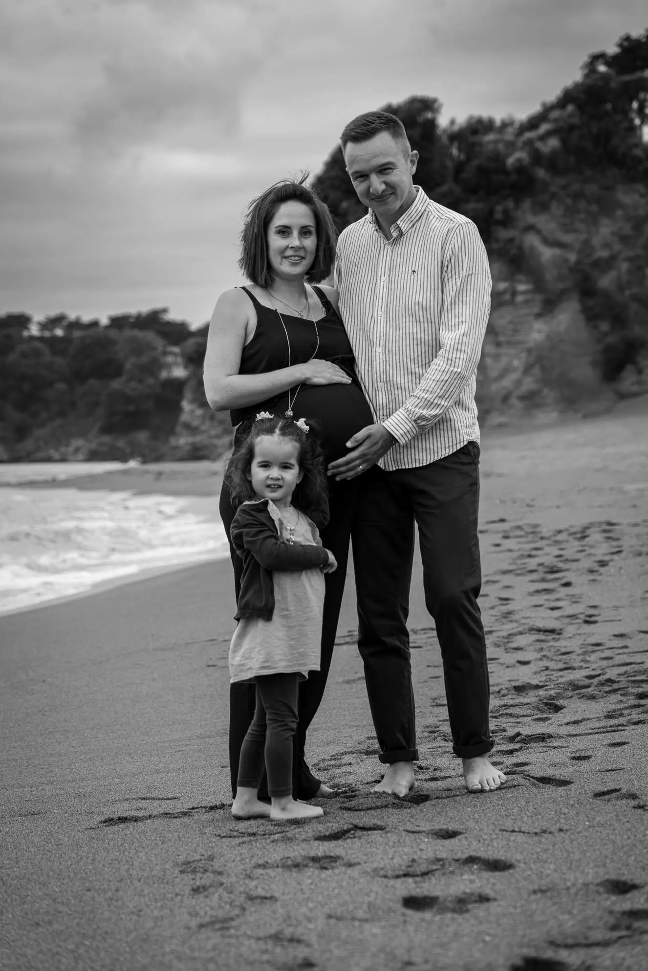 Evenement-Grossesse-St-Marc-02a Stéphane Grimal Photographe Saint-Nazaire - Shooting grossesse plage monsieur Hulot à Saint-Marc-sur-mer