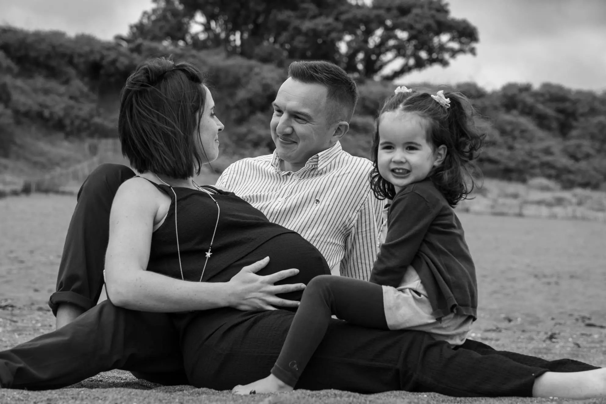 Evenement-Grossesse-St-Marc-12a Stéphane Grimal Photographe Saint-Nazaire - Shooting grossesse plage monsieur Hulot à Saint-Marc-sur-mer