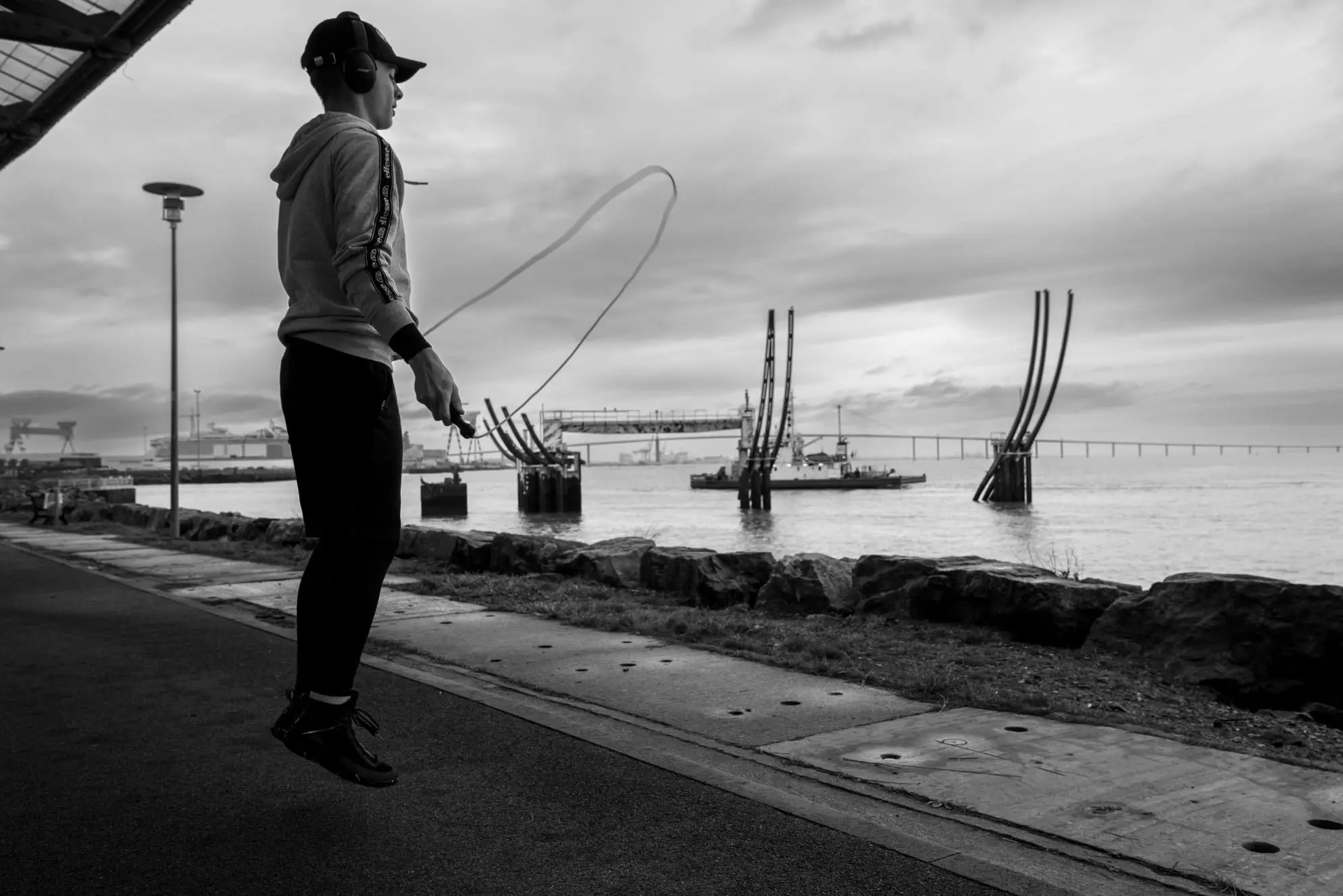 Shooting-Boxe-St-Nazaire-01a Stéphane Grimal Photographe Saint-Nazaire. Shooting photo à St-Nazaire pour un sportif passionné de boxe.