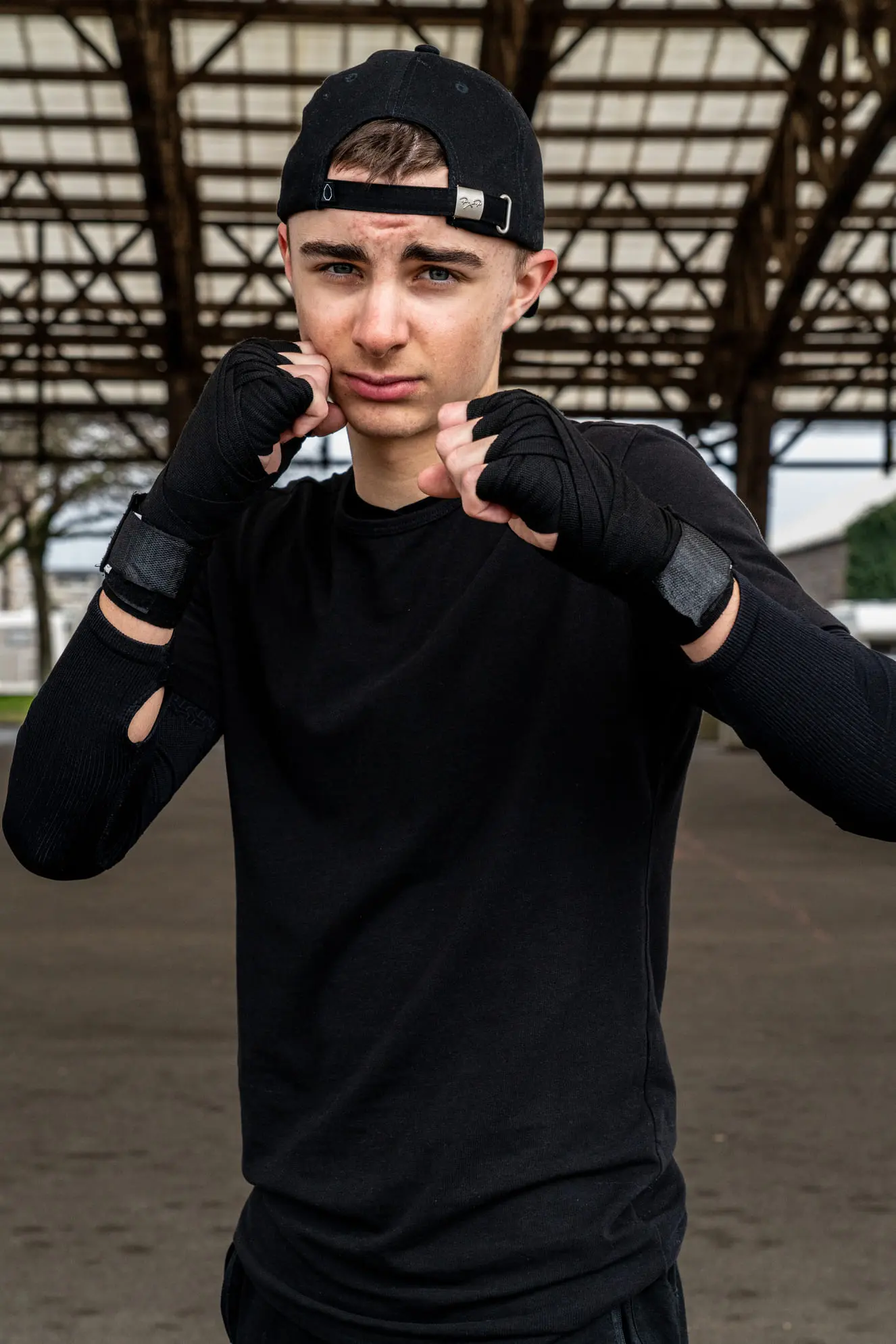 Shooting-Boxe-St-Nazaire-04a Stéphane Grimal Photographe Saint-Nazaire. Shooting photo à St-Nazaire pour un sportif passionné de boxe.