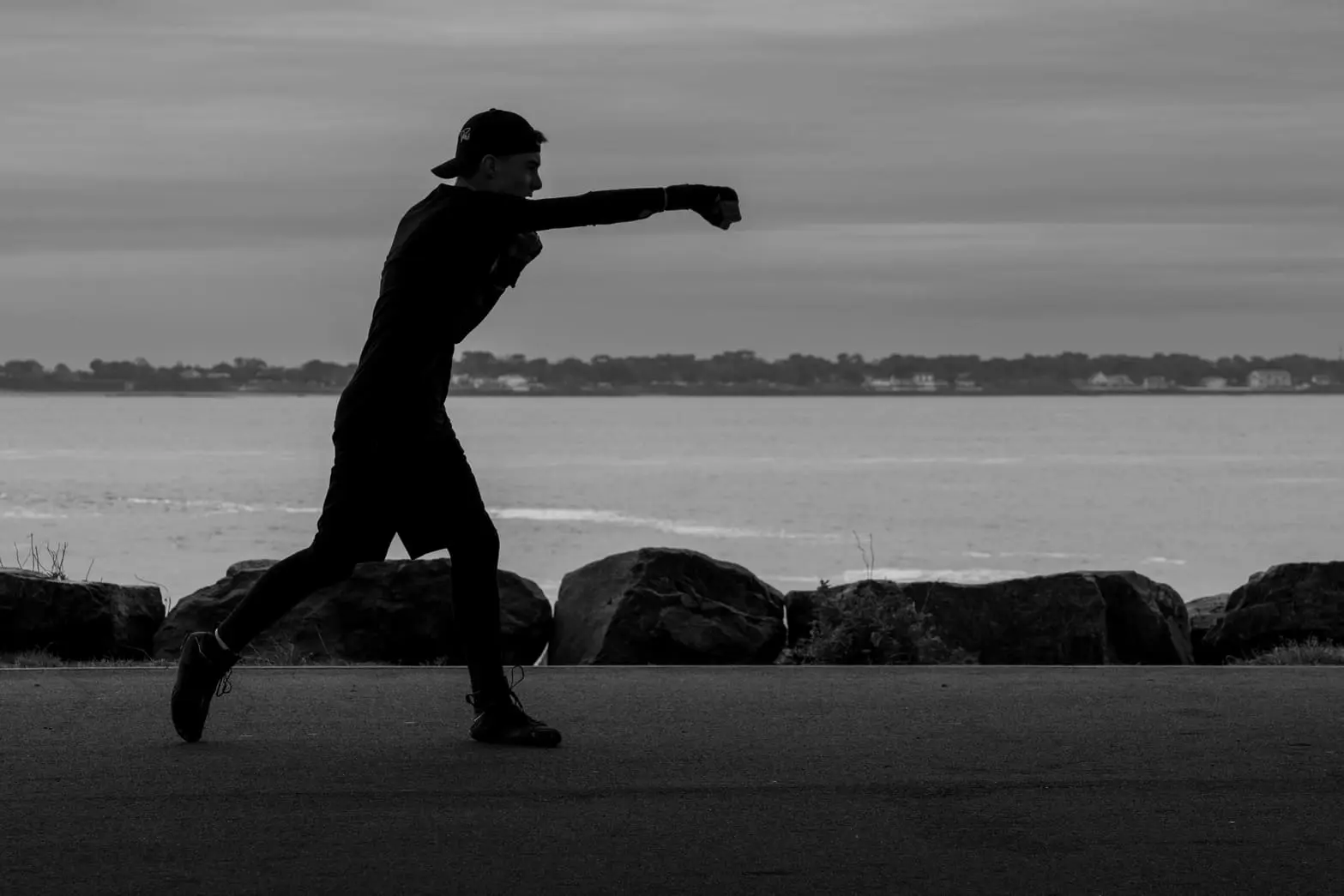 Shooting-Boxe-St-Nazaire-08a Stéphane Grimal Photographe Saint-Nazaire. Shooting photo à St-Nazaire pour un sportif passionné de boxe.