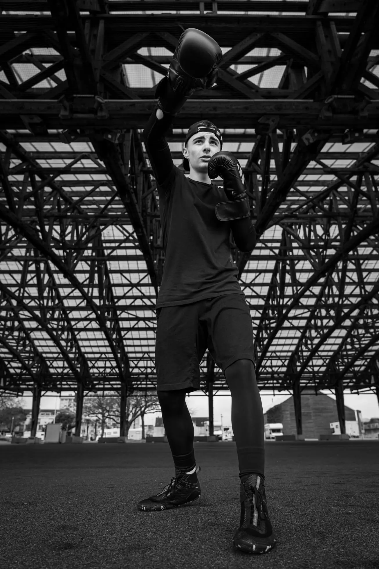 Shooting-Boxe-St-Nazaire-13a Stéphane Grimal Photographe Saint-Nazaire. Shooting photo à St-Nazaire pour un sportif passionné de boxe.